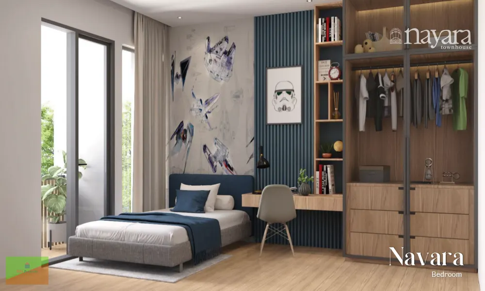rumah tiga kamar tidur di Nayara townhouse
